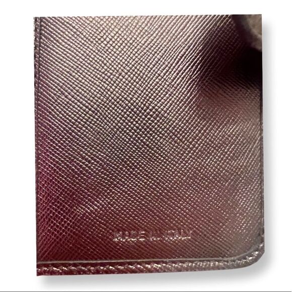 Prada Small Saffiano Compact Wallet Silver - Picture 5 of 16